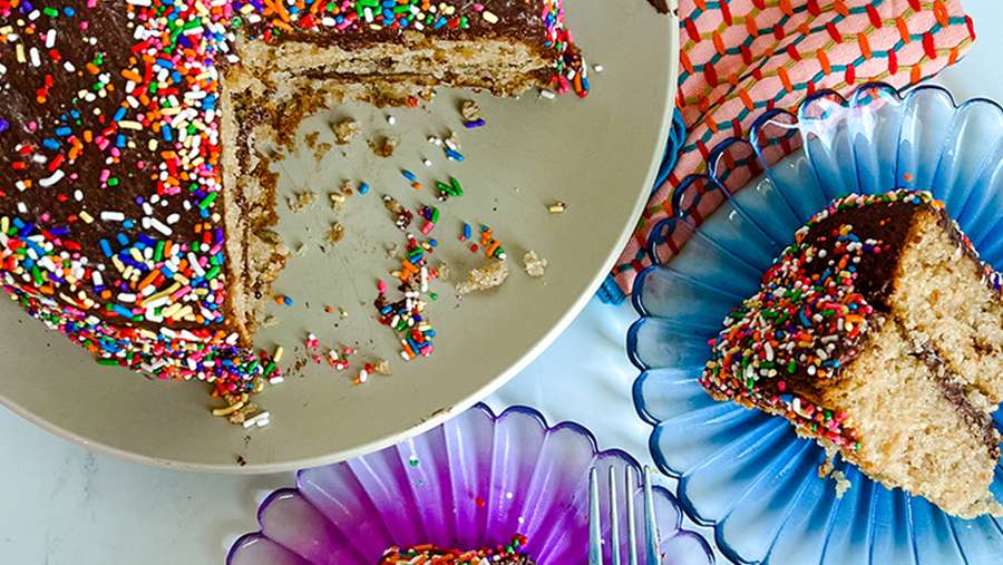Vegan & Gluten-Free Birthday Cake