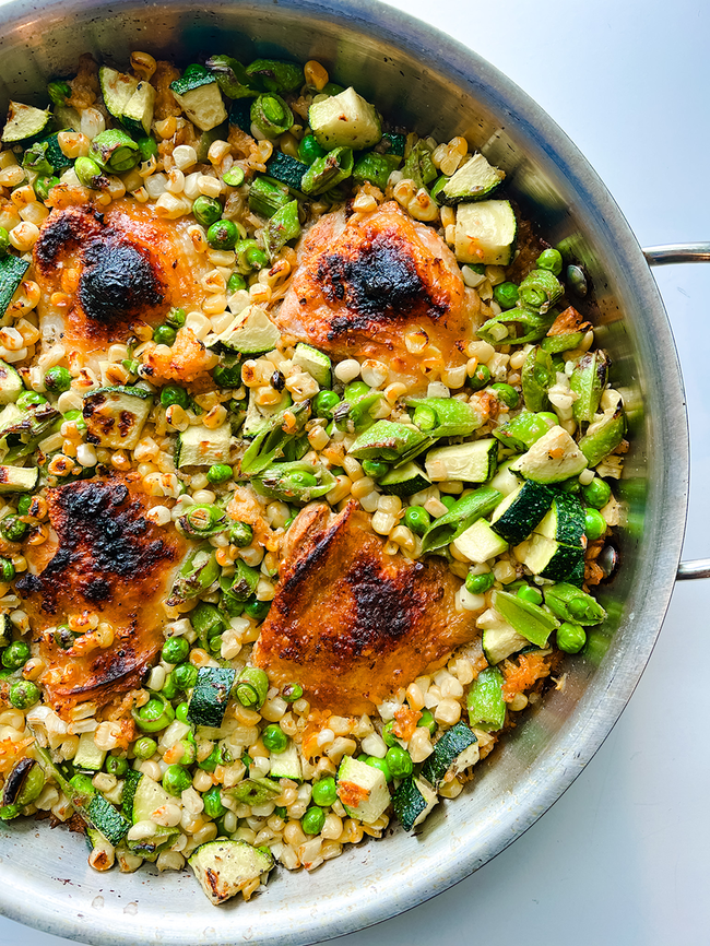 One-Pot Spring Chicken