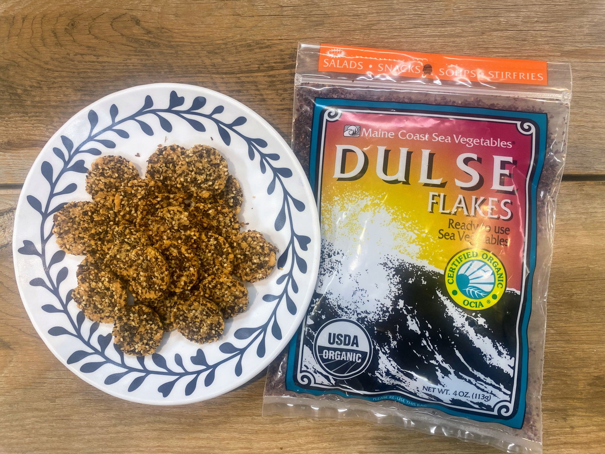 Dulse Parmesan Crackers Recipe