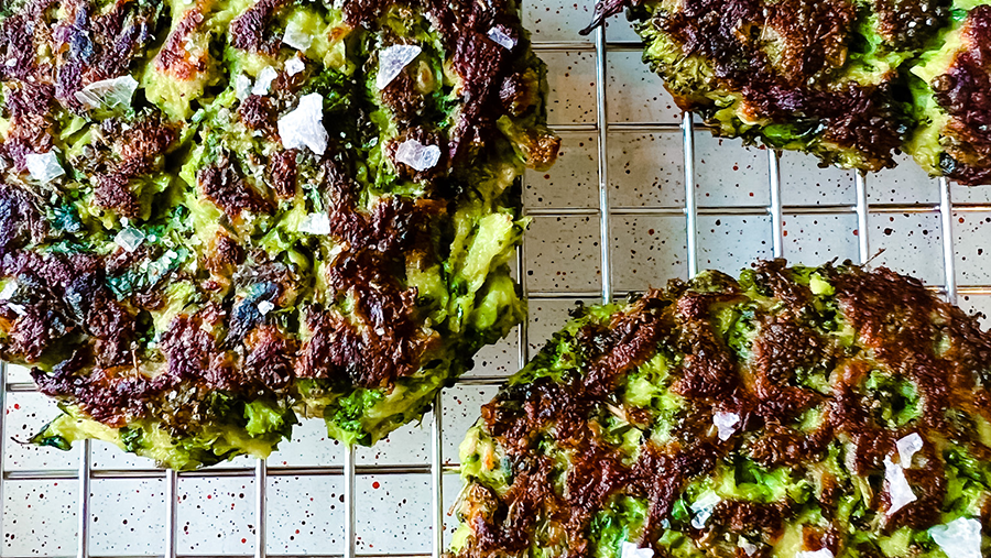 Zucchini & Broccoli Fritters