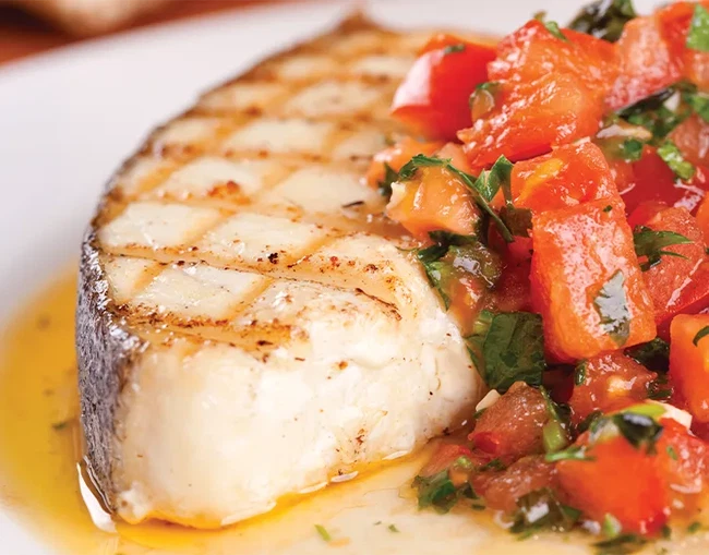 Image of Pan-Seared Halibut