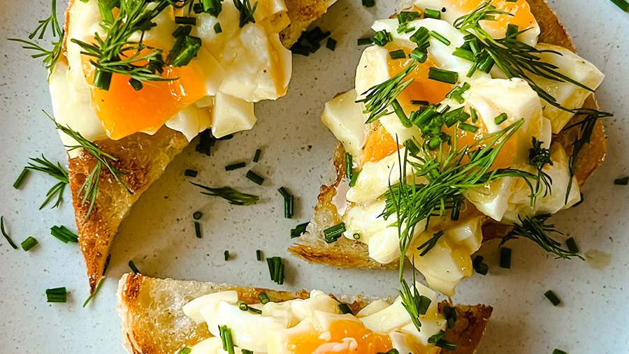 Jammy Egg Salad