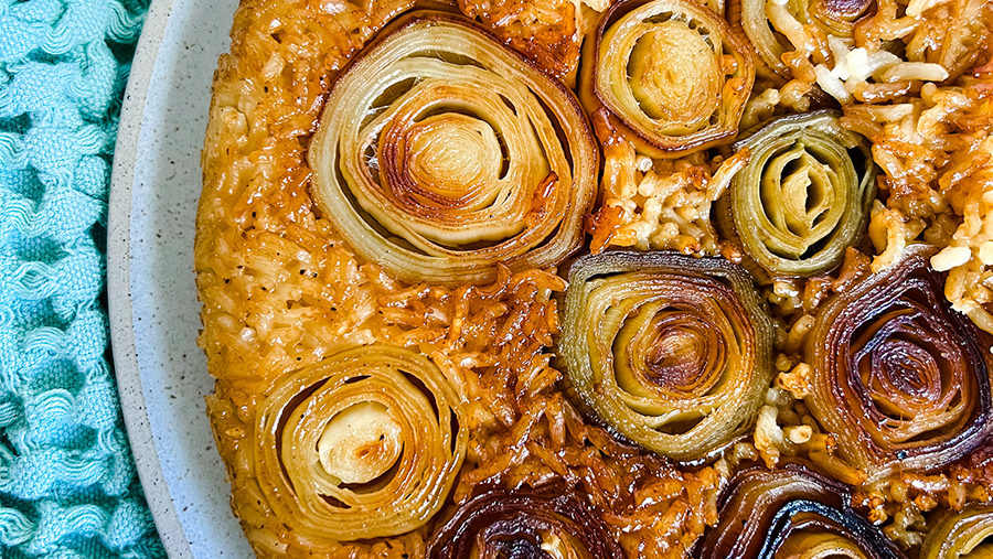 Melted Leeks & Rice