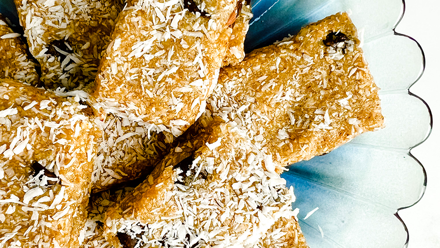 Healthy Cookie Dough Bars