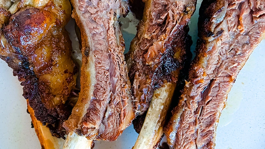 Marinated Beef Back Ribs