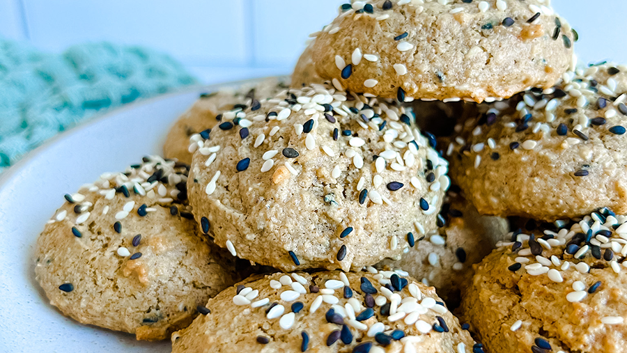 One-Bowl Tahina Cookies