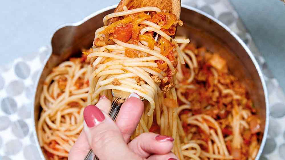Hidden Vegetable Quorn Bolognese