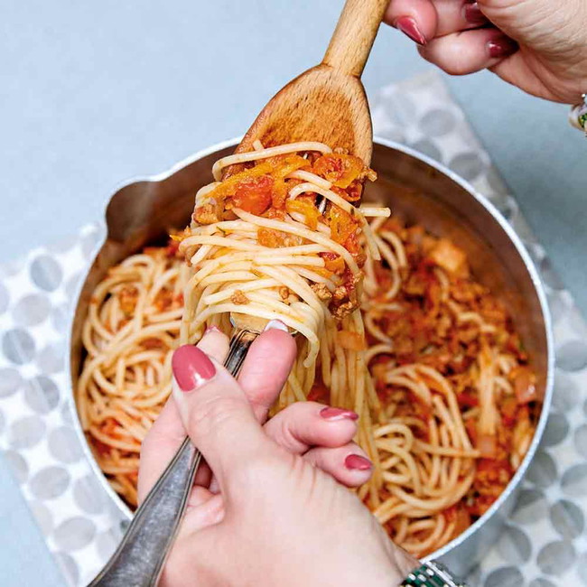 Hidden Vegetable Quorn Bolognese