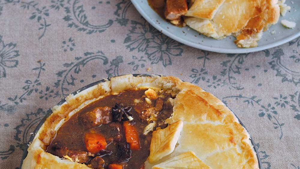 Pork & Prune Pie