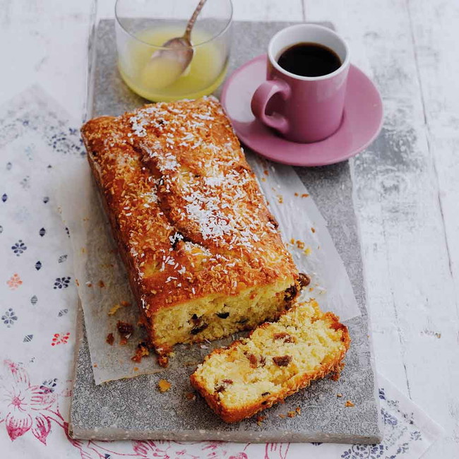 Pineapple, Coconut & Fruit Loaf