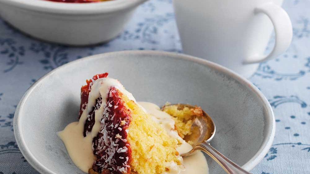Coconut Sponge Pudding
