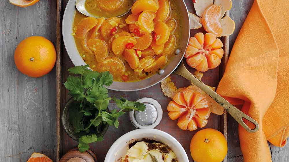 Turkey with Spiced Mandarins
