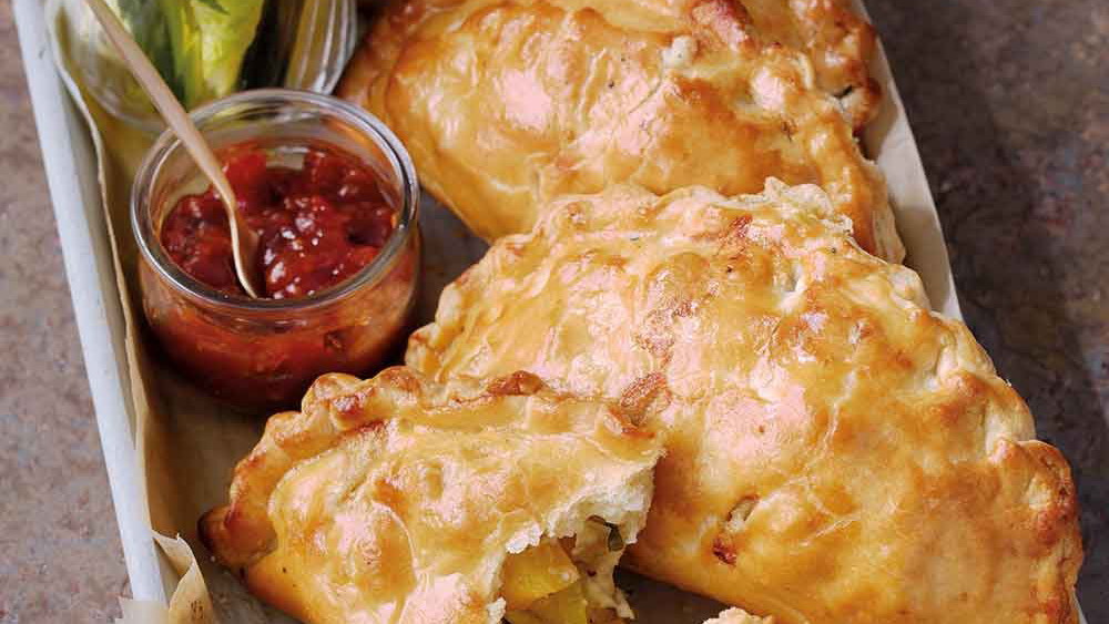 Cheddar & Veg Pasties