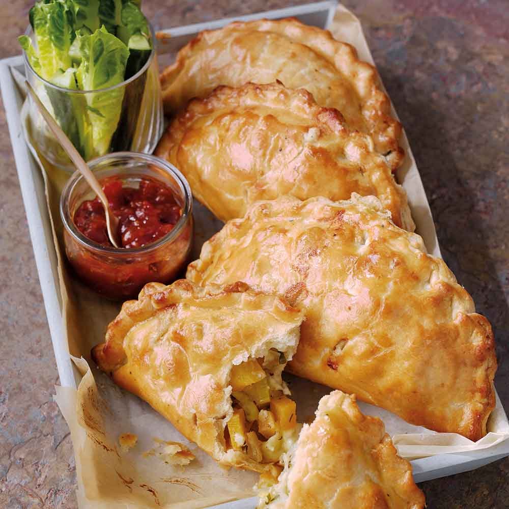 Cheddar & Veg Pasties