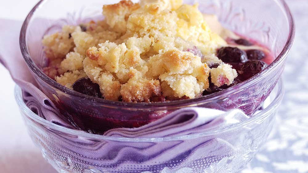 Blueberry Crumble