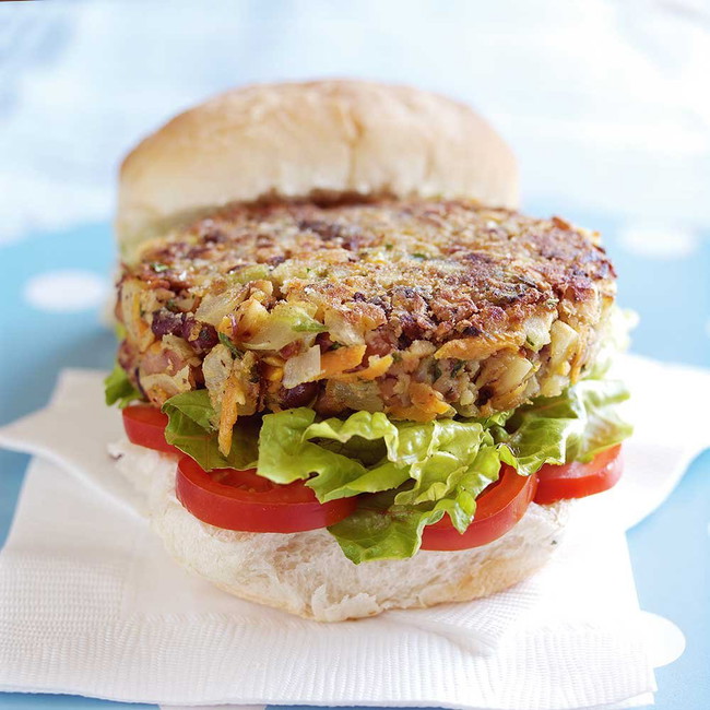 Hazelnut Veggie Burgers