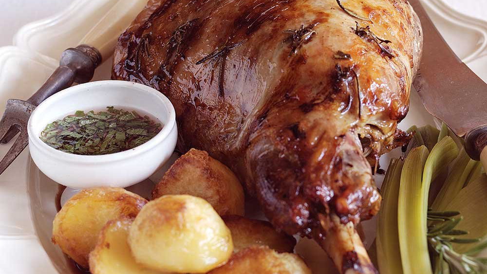 Roast Leg of Welsh Lamb for St David's Day