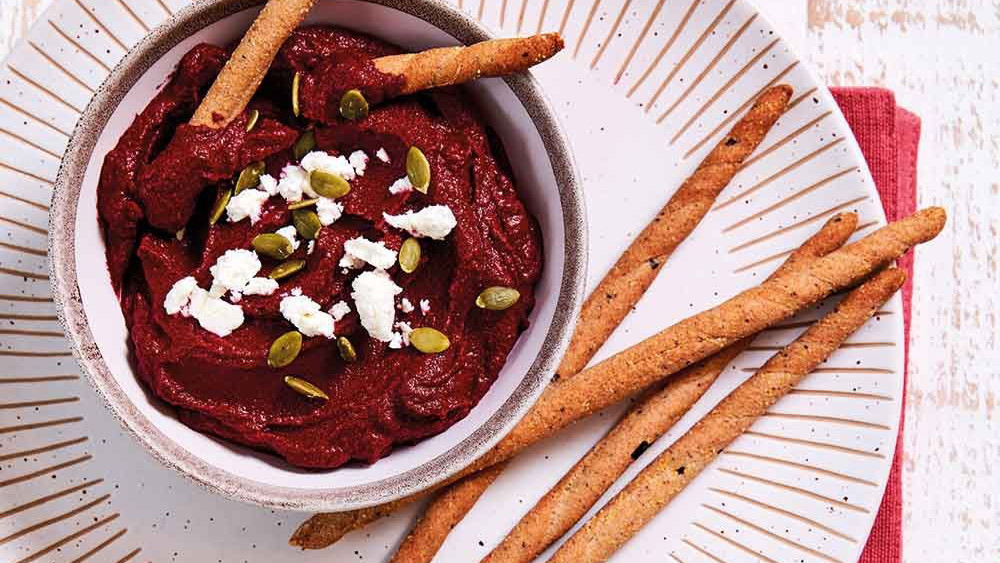 Roast Beetroot & Feta Dip