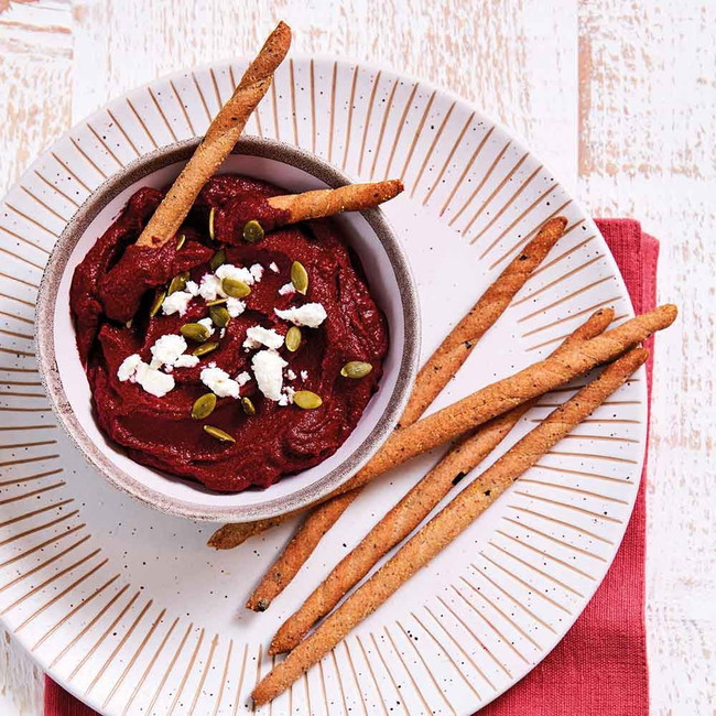 Roast Beetroot & Feta Dip