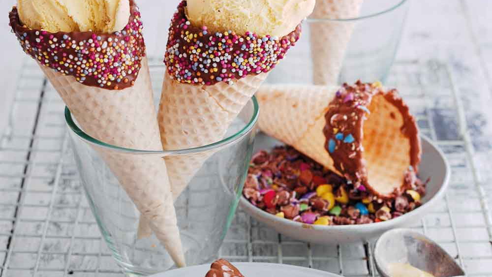Decorated Ice-Cream Cones