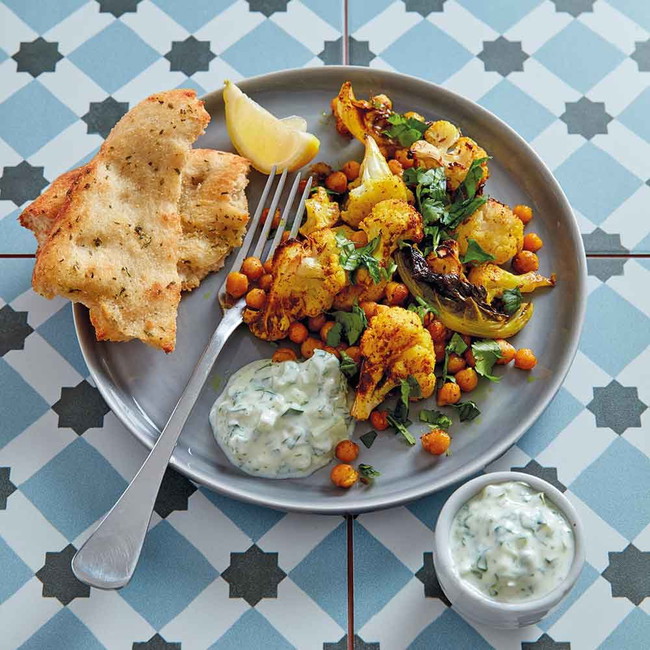 Spiced Cauliflower With�Chickpeas