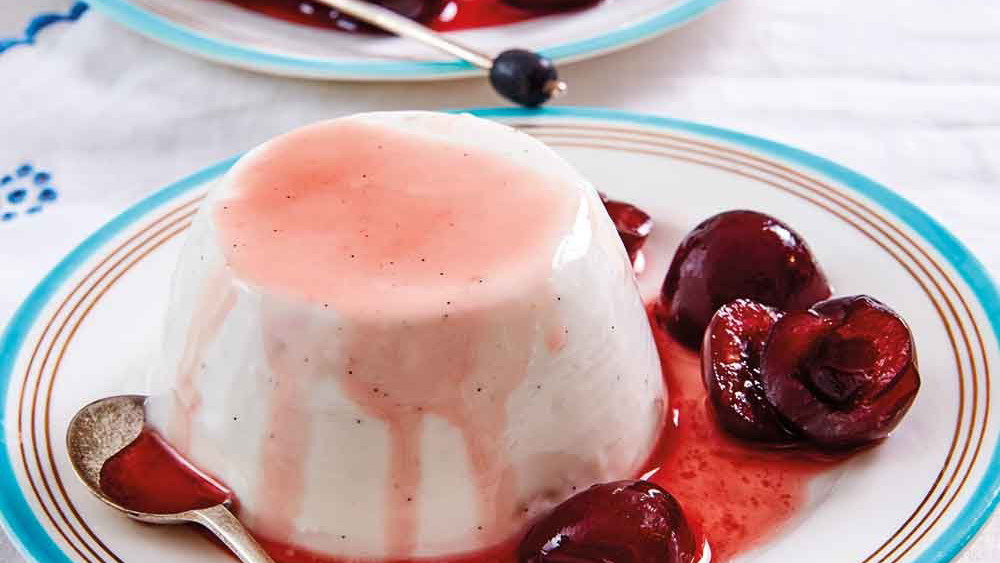 Greek Yogurt Panna Cotta
