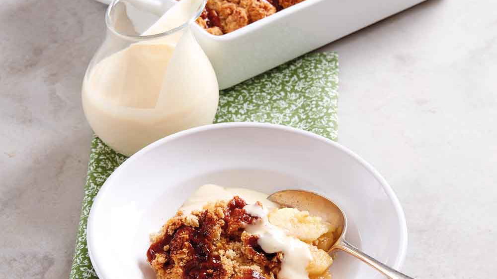Toffee Apple Crumble