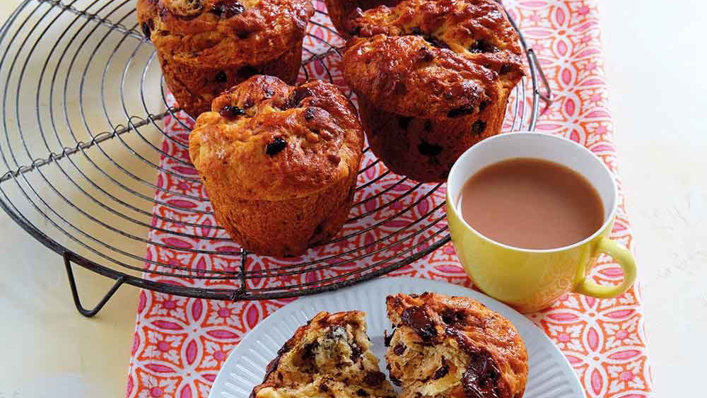 Chocolate Orange Panettone Buns
