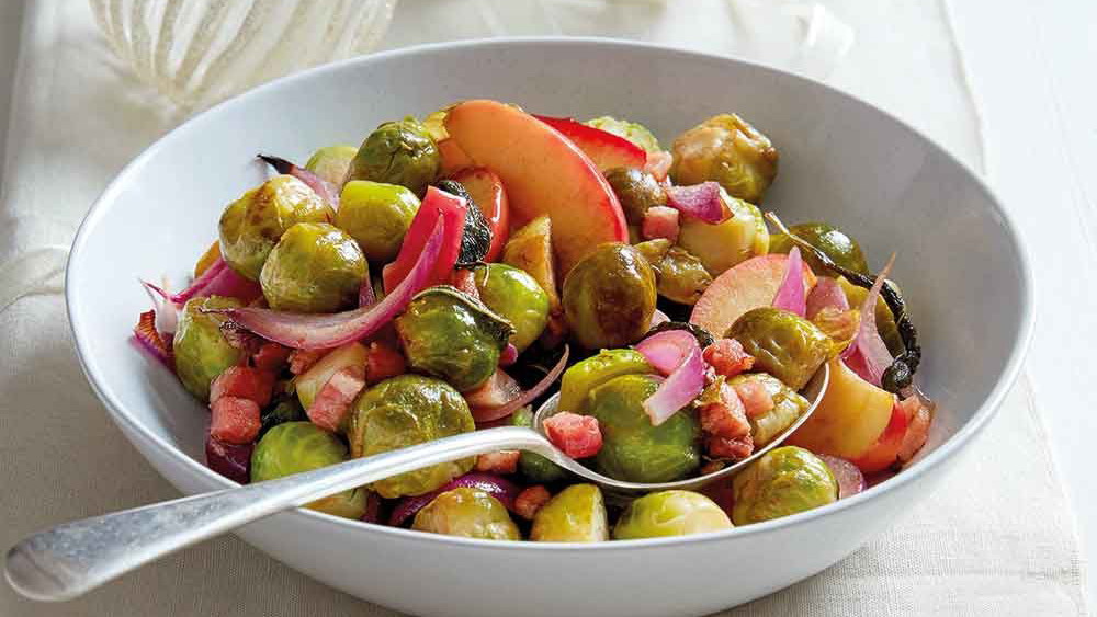 Balsamic & Honey Roasted Sprouts