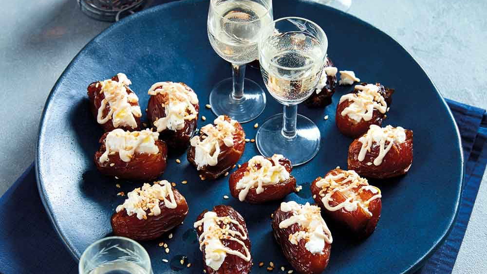 Medjool Dates with Feta