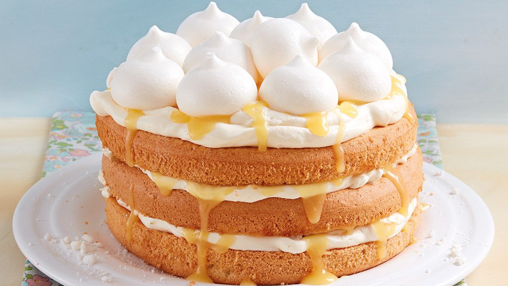 Lemon Meringue Cloud�Cake