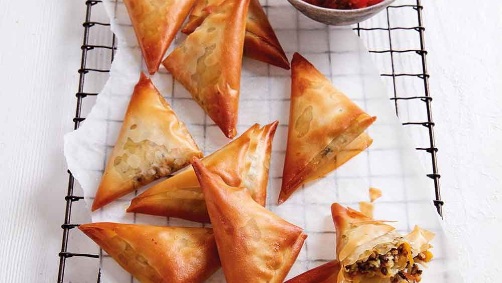 Haggis Samosas
