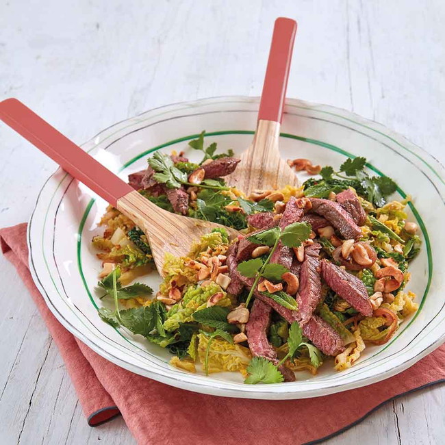 Asian Steak & Cashew Stir-Fry