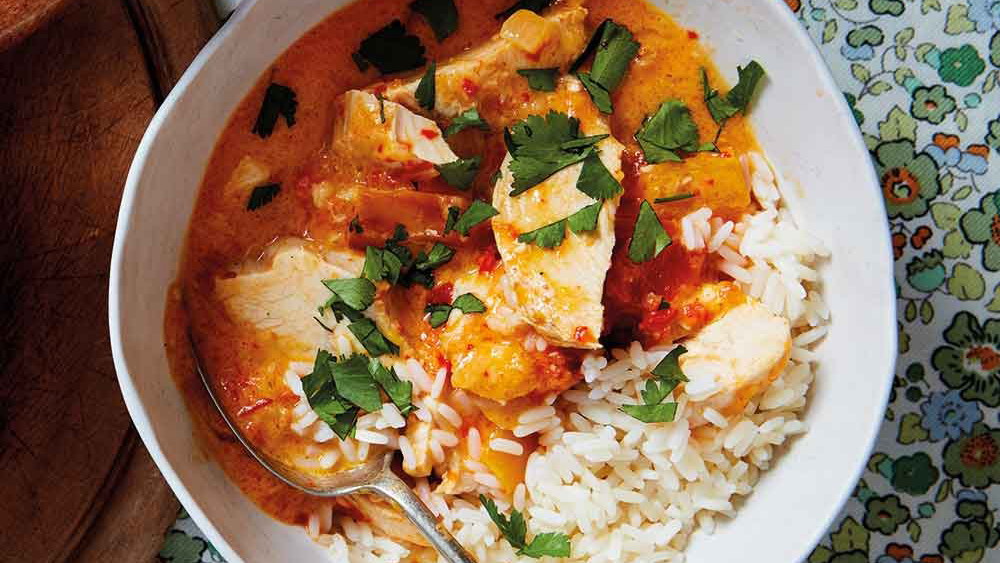 Chicken with Creamy Chilli Pepper Sauce