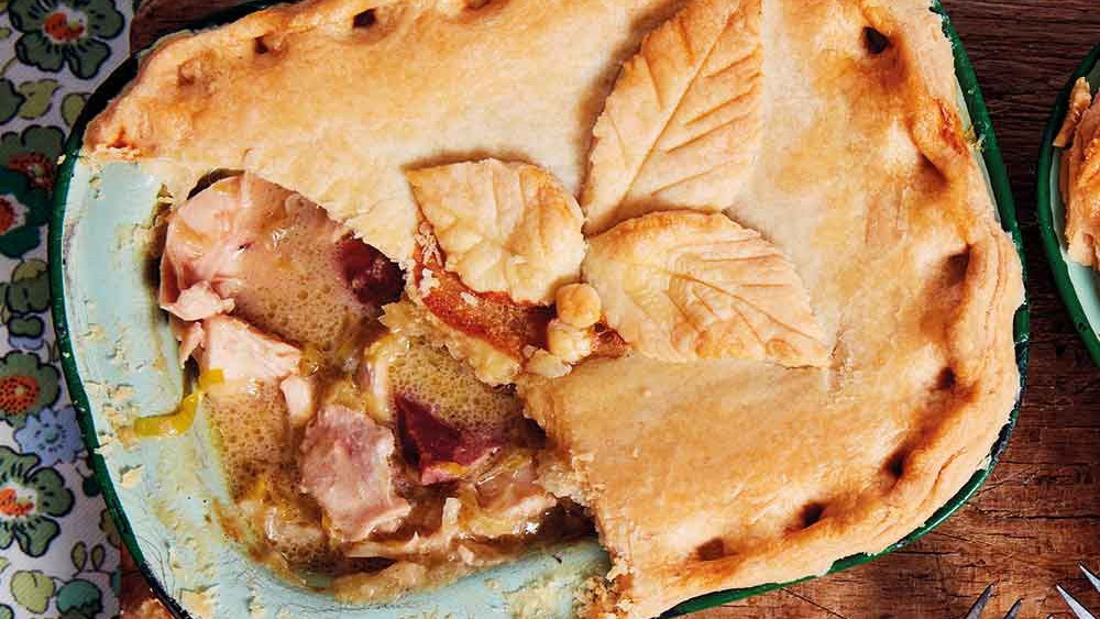 Chicken and Ham Pies