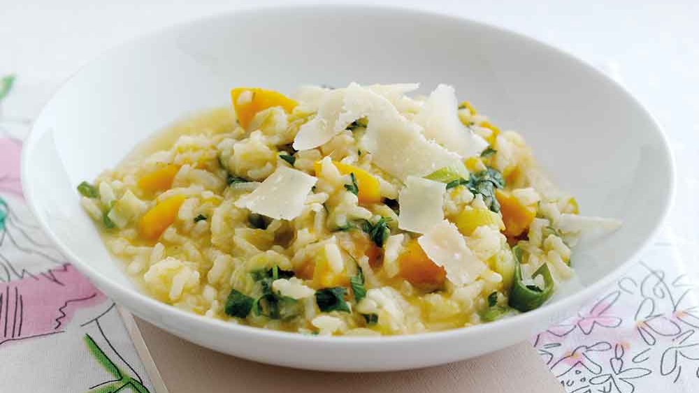 Pumpkin & Ginger Risotto