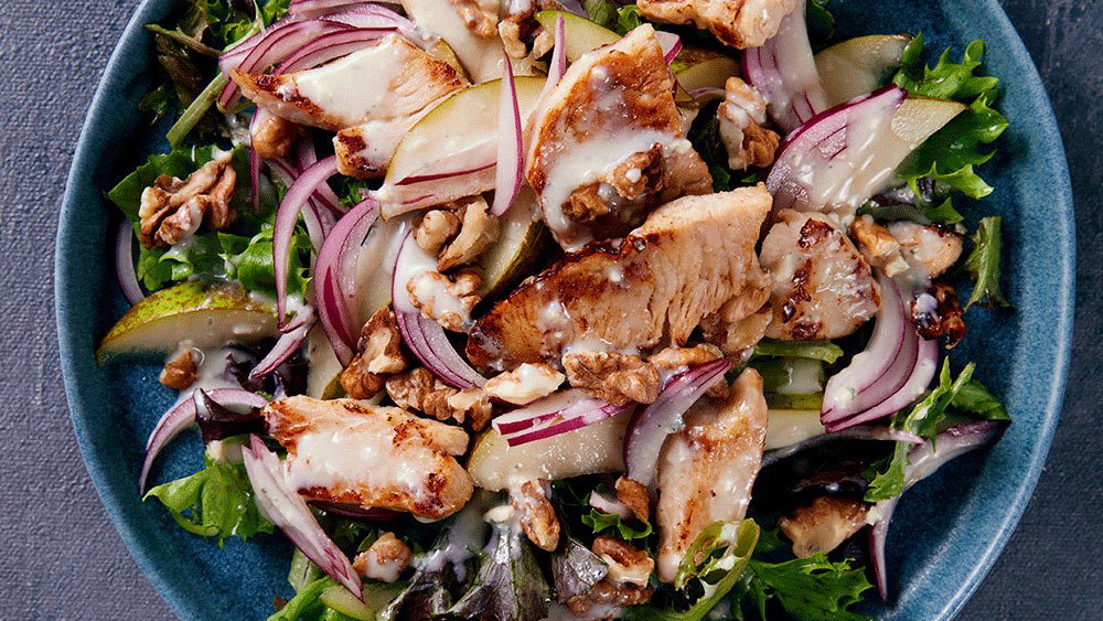 Pear and Turkey Winter Salad