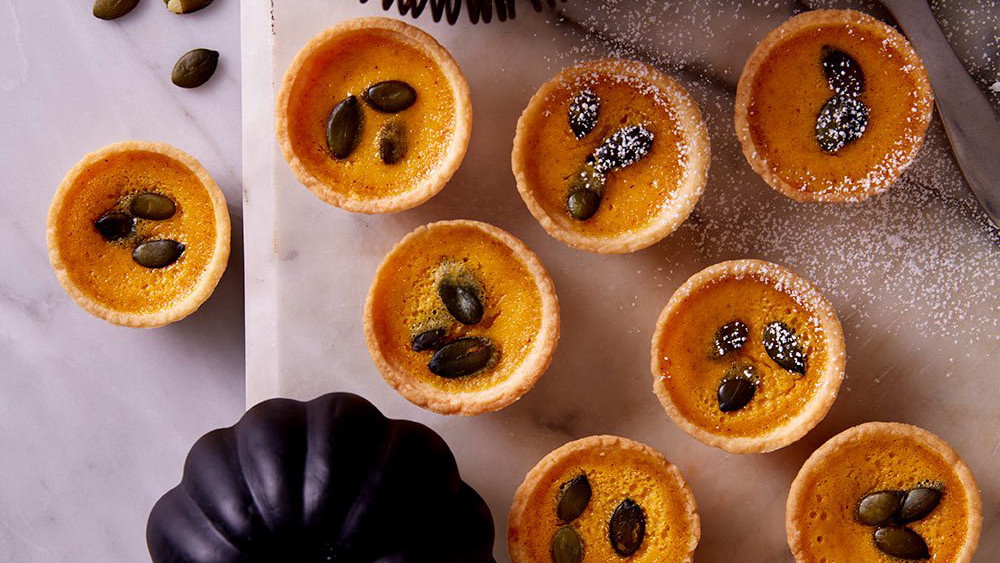 Pumpkin Custard Tartlets