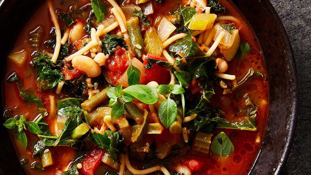 Minestrone Soup Slow cooked