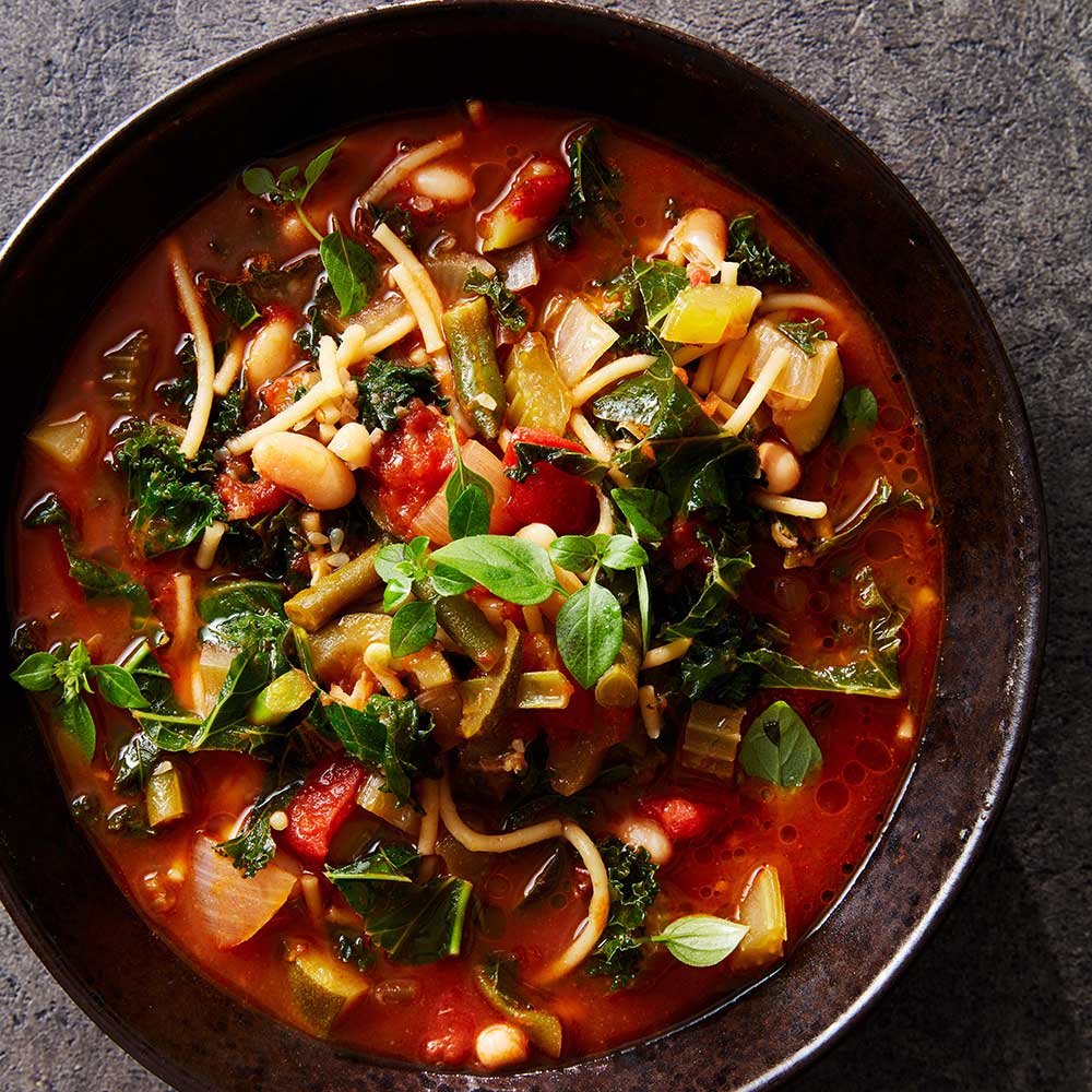 Slow-Cooked Minestrone Soup