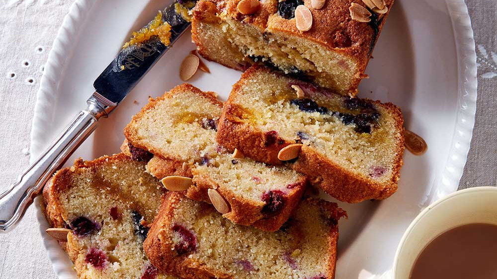 berry & marzipan loaf