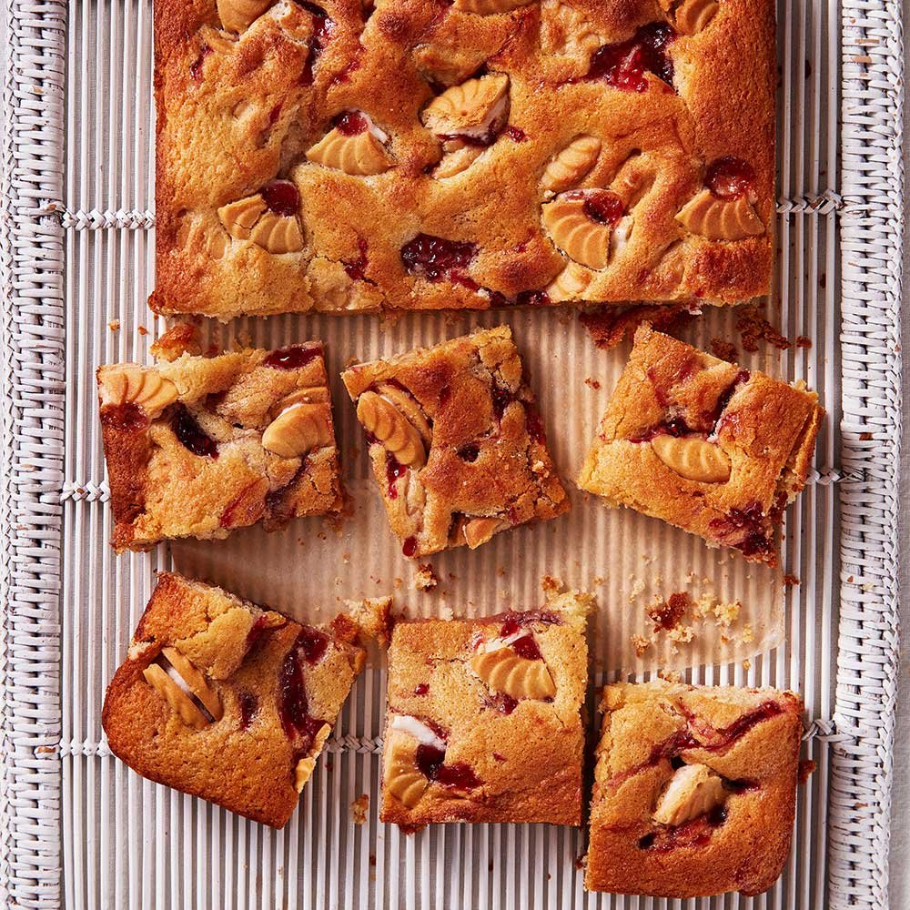 Jammie Biscuit Blondies
