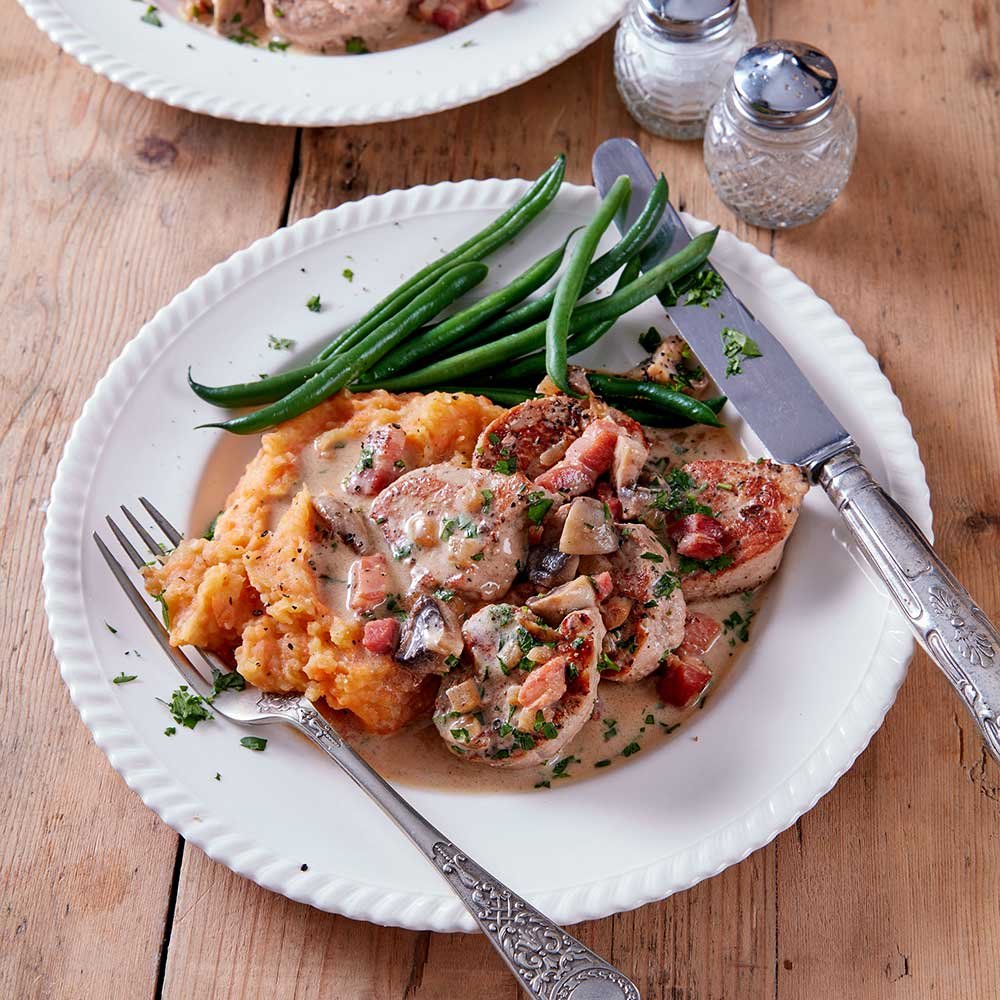Pork Ardennaise