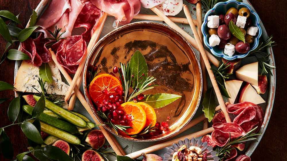 Christmas Grazing Platter Wreath