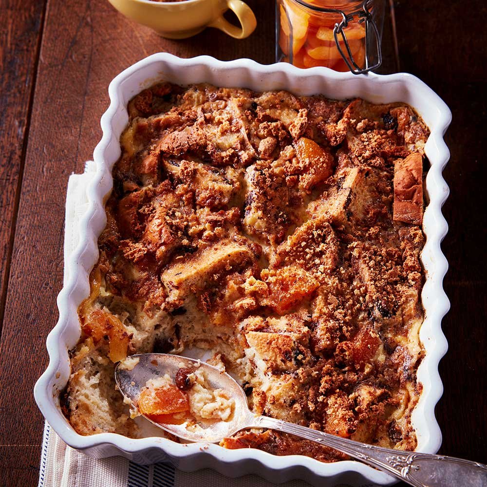 Festive Stollen Bread Pudding