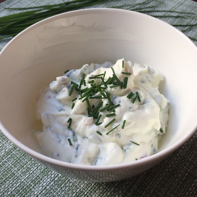 Hot Artichoke & Chive Dip
