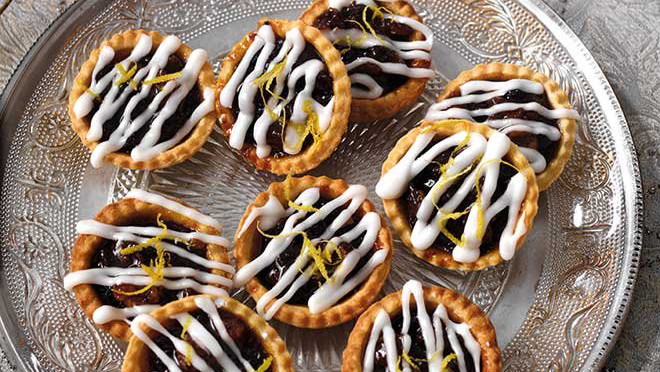 lemon drizzle mince pies