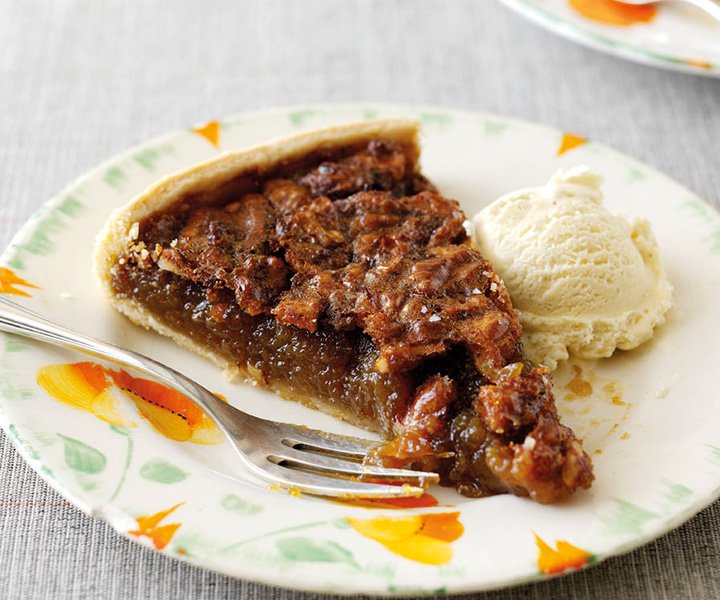 Sticky Walnut Tart