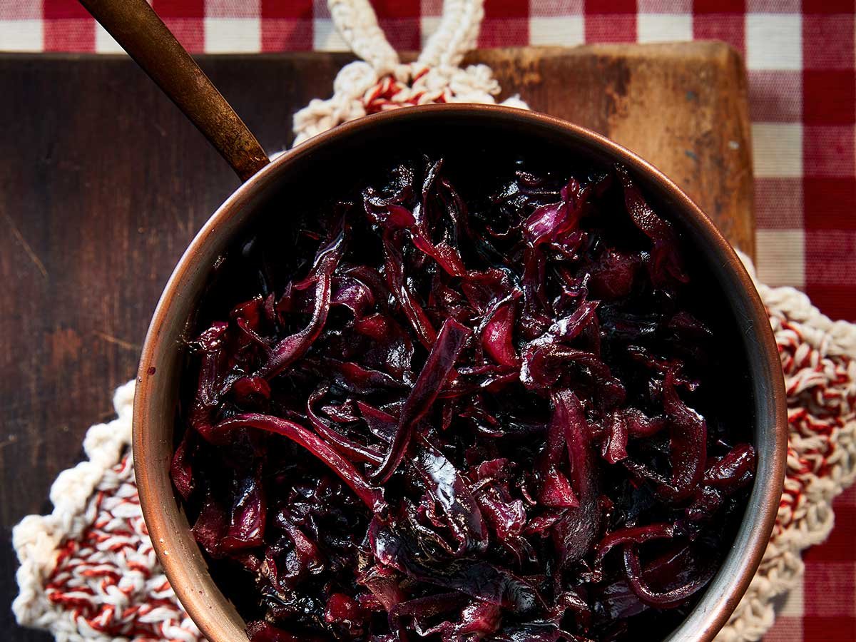 Treacle-Glazed Red Cabbage