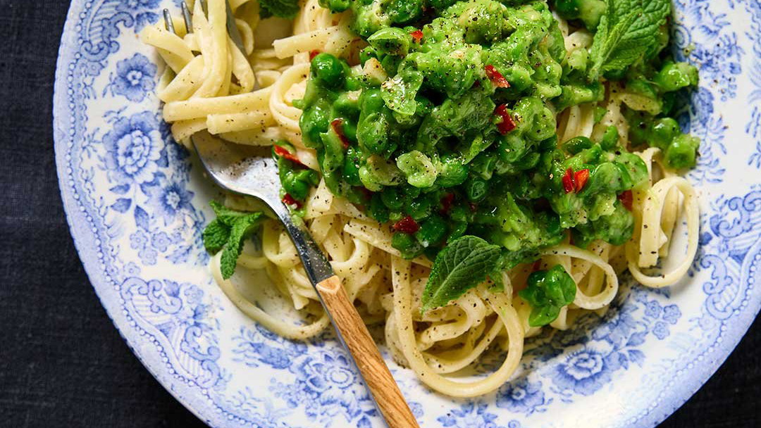 Minted Pea Linguine